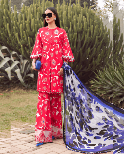 MARIA B  LUXURY LAWN Fabric
