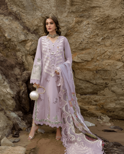 SAIRA SHAKIRA LUXURY LAWN Fabric
