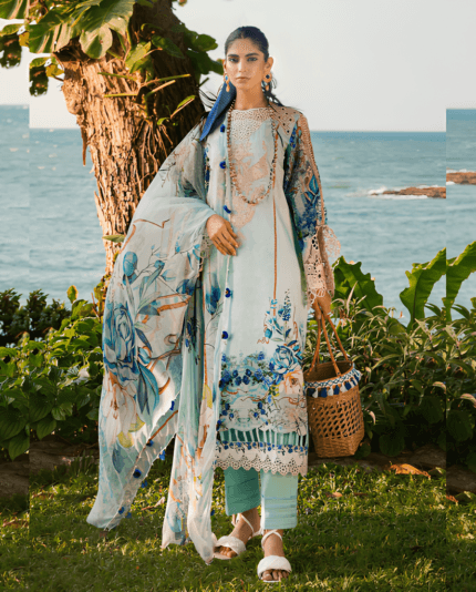 ELAF LUXURY LAWN Fabric