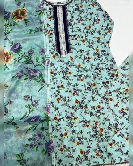 Ever Best Collection Pret Stich 3 Pcs Lawn