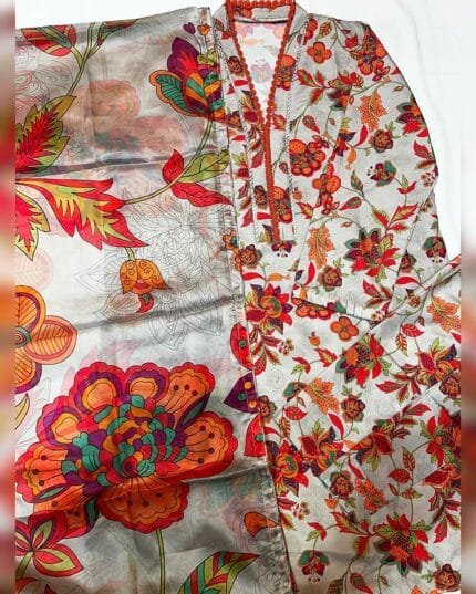 Ever Best Collection Pret Stich 3 Pcs Lawn
