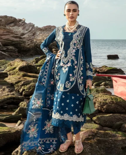 SAIRA SHAKIRA LUXURY LAWN Fabric
