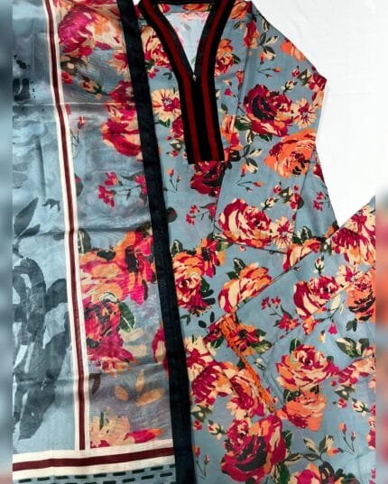 EVER BEST COLLECTION PRET STICH 3 PCS LAWN