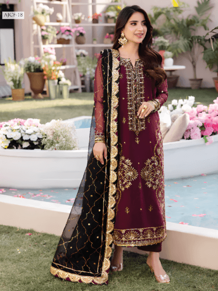 ASIM JOFA Bridal Chiffon Hit Code