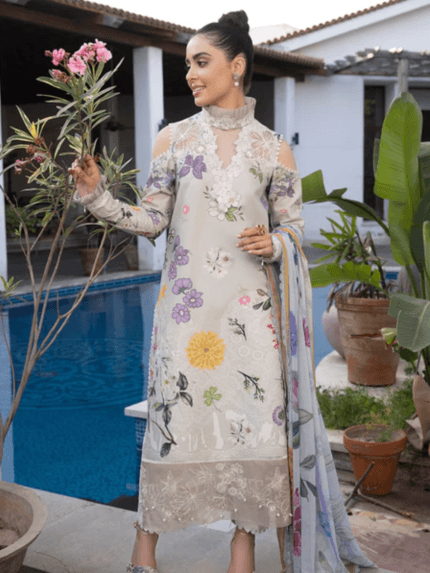 ASIFA NABEEL 3 PIECE LAWN