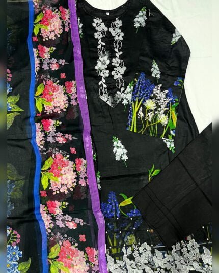 EVER BEST COLLECTION PRET STICH 3 PCS LAWN