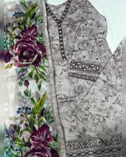 EVER BEST COLLECTION PRET STICH 3 PCS LAWN