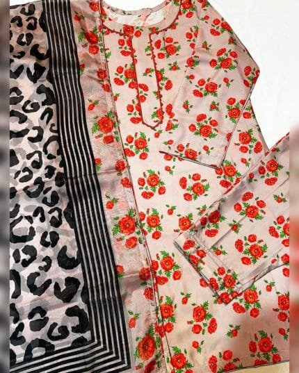EVER BEST COLLECTION PRET STICH 3 PCS LAWN