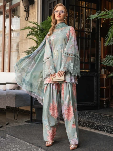 MARIA B LUXURY LAWN Fabric
