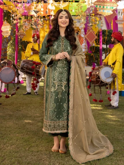 ASIM JOFA Bridal Chiffon Mayo Design