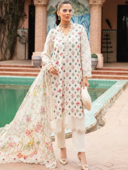 MARIA B LUXURY LAWN Fabric