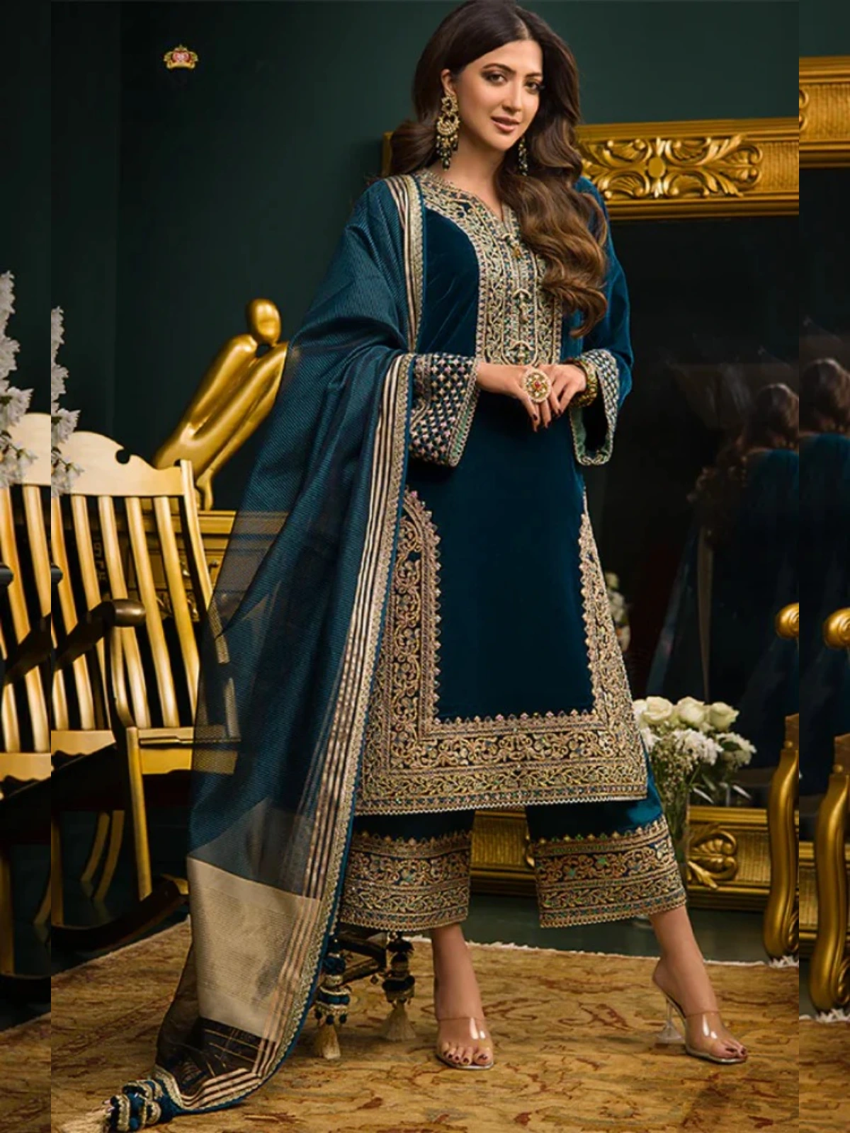 ASIM JOFA Bridal Chiffon