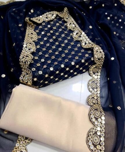 NEW ARRIVAL ️3 PCS CRINKLE CHIFFON SUITS