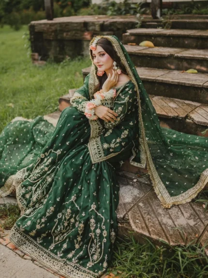 BRIDAL CHIFFON SILK GARARA HIT CODE