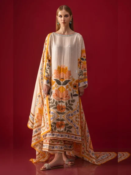 NOMI ANSARI LUXURY Silk Fabric