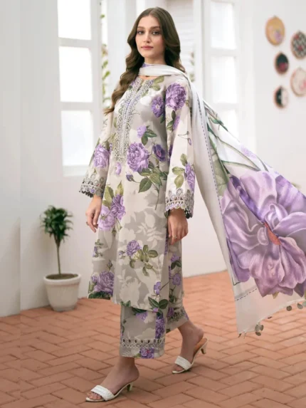 BAROQUE WOOLEN WINTER DESIGN