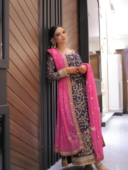 HARIS SHAKEEL BRIDAL NET FORMAL HIT CODE