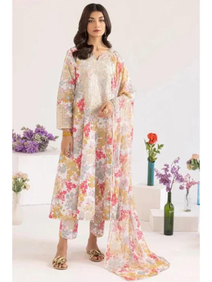 MOGHANI LUXURY LAWN Fabric