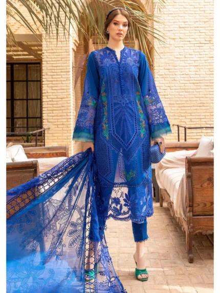 MARIA B LUXURY LAWN Fabric