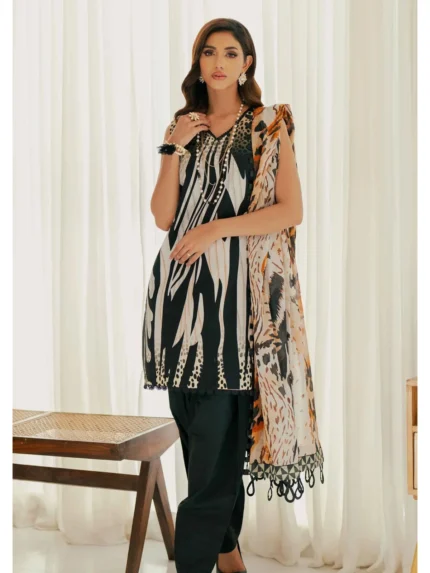 BAROQUE NEW LAWN 3 PIECE SUIT
