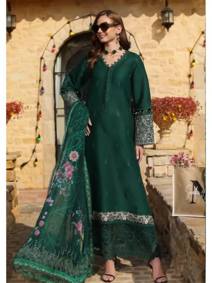 NOOR BY SAADIA Luxury Lawn Fabric