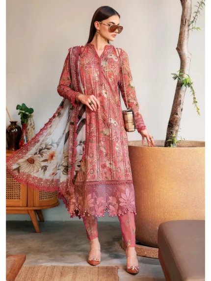 MARIA B Luxury Lawn Fabric