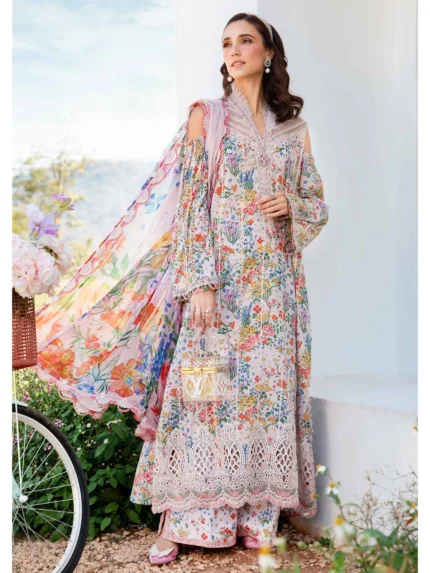 MARIA B Luxury Lawn Fabric