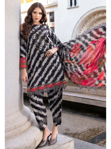 CRIMSON Luxury Lawn Fabric