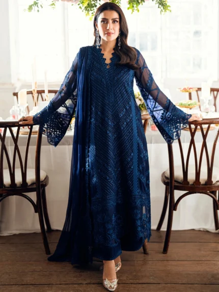 AZURE BRIDAL LUXURY CHIFFON FORMAL HIT CODE