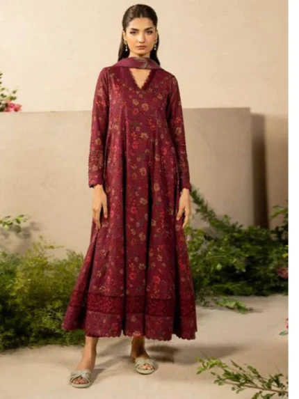 Iznik Luxury Lawn Fabric