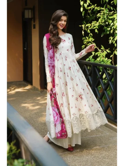 Iznik   Luxury Lawn Fabric