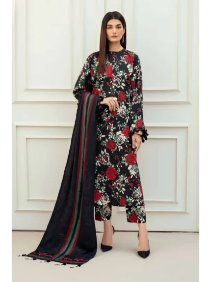 Baroque Luxury Lawn Fabric