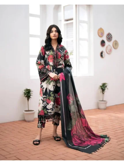 Baroque Luxury Lawn Fabric