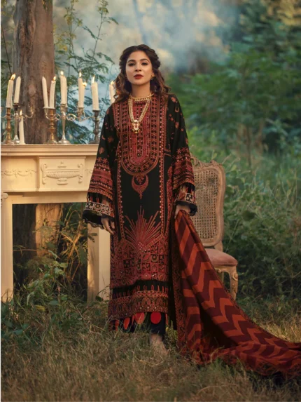 Maryam   Luxury Lawn Fabric