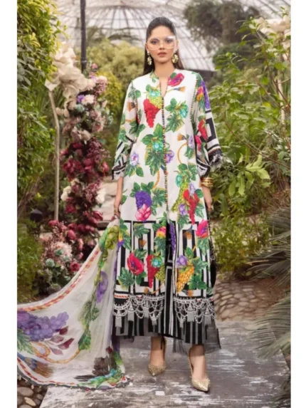 Maria B Luxury Lawn Fabric