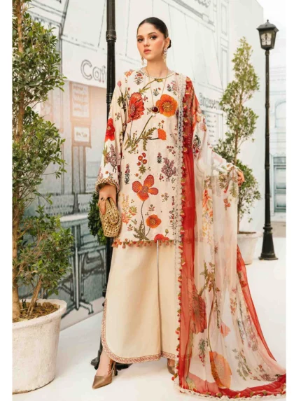Maria B Luxury Lawn Fabric