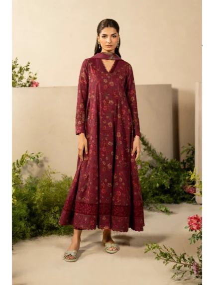 Iznik Luxury Lawn Fabric